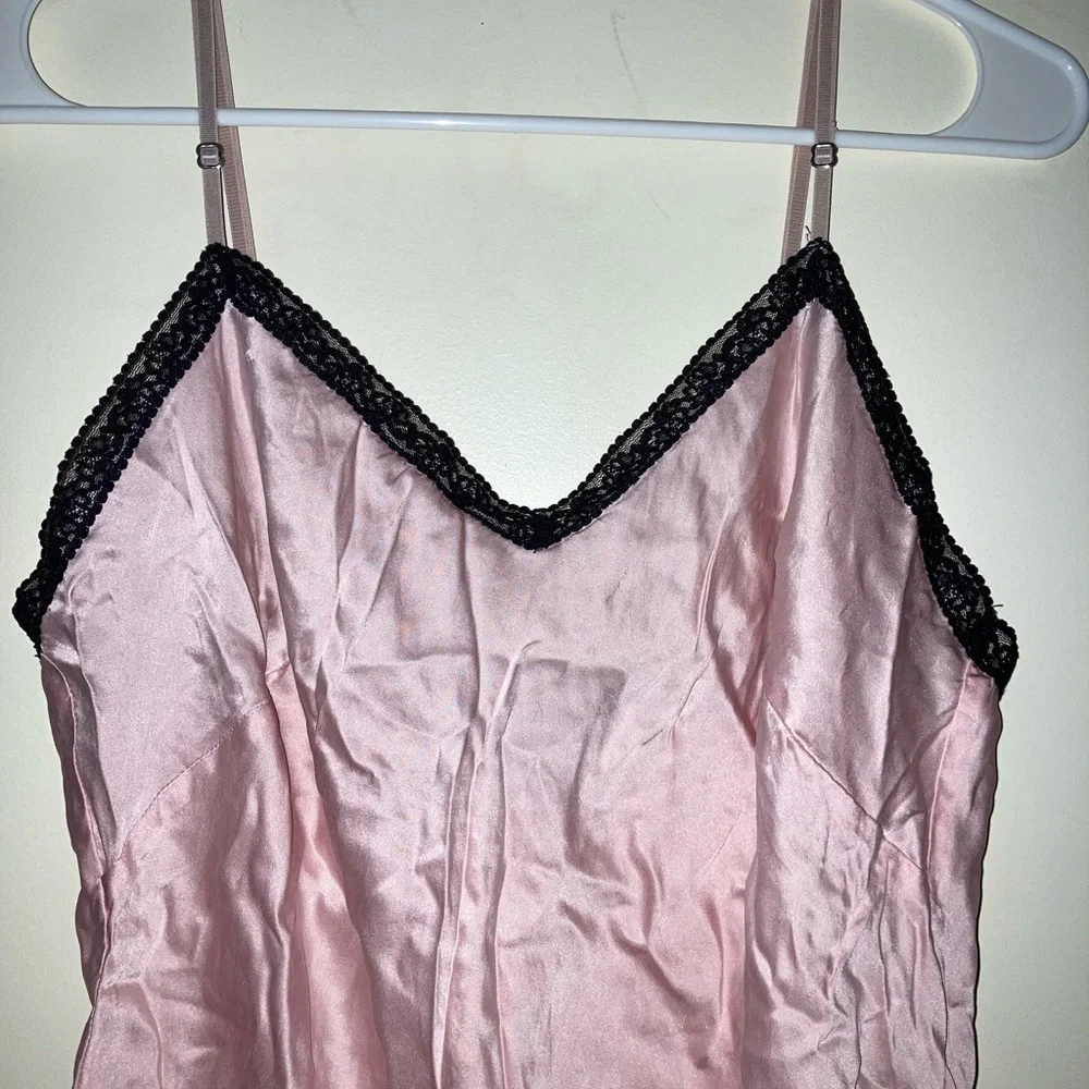 Pink Silk Slip - Picture 4 of 5